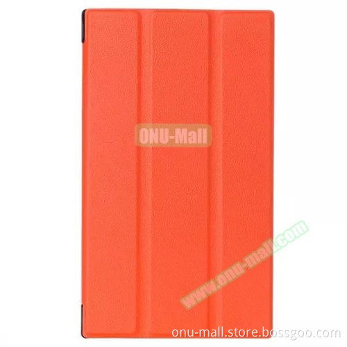 Fast Delivery Wholesale Price 3 Folding Flip Leather Cover Case for Asus ZenPad 8 Z380KL